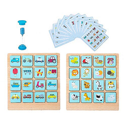 Acheter Universal Puzzle pour enfants Jeux de société Mémoire photo instantanée Echecs Pouvoir du cerveau bébé Éducation précoce Bois