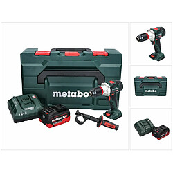 Metabo BS 18 LTX BL I Perceuse-visseuse sans fil 18 V 130 Nm + 1x Batterie 5,5 Ah + Chargeur + metaBOX