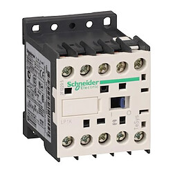 contacteur tesys k - cc - 6a - 3 pôles - 1f - 24v dc - a vis - schneider electric lp1k0610bd 