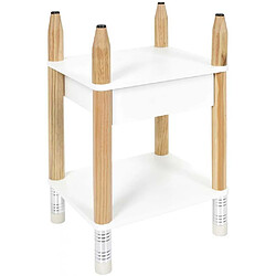 The Home Deco Kids Table de chevet pour enfants Crayons.