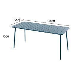 Ensemble table & chaises