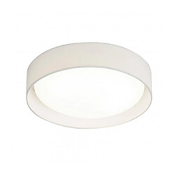 Searchlight Plafonnier rond Modern, polycarbonate, blanc