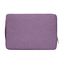 Wewoo Sacoche pour ordinateur portable Violet MacBook Air / Pro, Lenovo et autres ordinateurs portables, Taille: 39,2x28,5x2cm 15.4 pouces Universel Mode Soft Laptop Denim Sacs Zipper Notebook Case Pouch