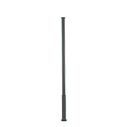 faro Lampadaire de jardin gris foncé Grop h200 cm