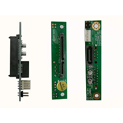 Kalea-Informatique Changeur SATA : SATA 22 points vers SATA 7 points Pour découpler le connecteur SATA DATA+ALIM Pour découpler le connecteur SATA DATA+ALIM