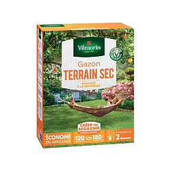 VILMORIN Semences de gazon rustique pour terrain sec - 3 kg 