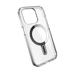 Avis Speck Coque pour iPhone 15 Pro MagSafe Presidio Perfect-Clear Click-lock Anti-rayures Transparent