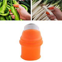 4x Silicone Pouce Couteau Légumes Coupe Doigt Pouce Plante Coupe S