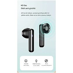 Affichage LED À Suppression Du Bruit IPX7 Microphone Intégré Étanche Écouteurs Bluetooth Intra-auriculaires - Noir