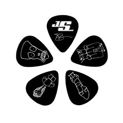 Planet Waves 1CBK4-10JS Lot de médiators ``Joe Satriani`` Medium 10 pièces Import Royaume Uni