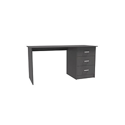 Habitat Et Jardin Bureau Laury - 121 x 55 x 74 cm - Gris