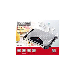 Royalty Line Pm-750.1 Panini Grill 750w Argent