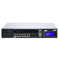 Avis QNAP QuCPE-7012-D2146NT-32G QuCPE-7012-D2146NT-32G Intel Xeon D-2146NT 8x2.5GbE RJ45 ports and 4x10GbE SFP+ ports 1x network module 1x PCIe Gen3 x8