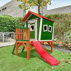 Ataa Cabane en bois pour enfants Diversity Vert