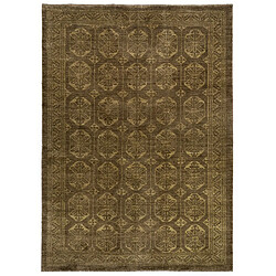 Vidal Tapis de laine 240x170 vert Juma