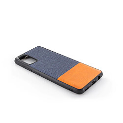 MOOOV Coque souple bi-matière pour Samsung A41 - bleue et orange