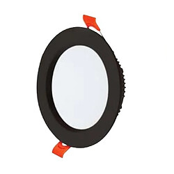 HOROZ ELECTRIC Spot ALEXA SMD LED rond noir 12W 7000K