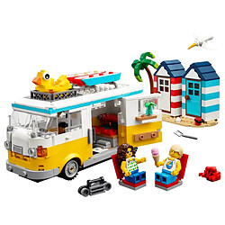 Lego 31138 Camping-car à la Plage 3 en 1 Multicolore 