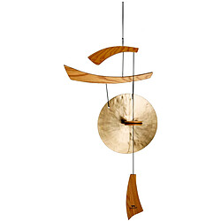 Woodstock Chimes Gong empereur éolien bronze