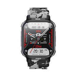 Yonis Montre Connectée Écran TFT 1.85 Pouces Bluetooth Appels