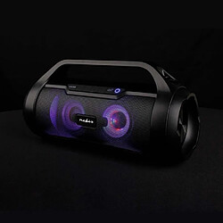 Acheter NEDIS PACK 2 Enceintes Bluetooth amplifiées Etanches MEGA BASS / USB +USB-C IPX5 LED RGB -TWS AUX 3.5 ENTREE MICRO 6.35mm