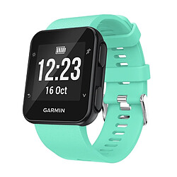 Wewoo Bracelet pour montre connectée Dragonne Sport en silicone Garmin Foreruuner 35 Vert menthe 