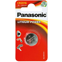 Avis Ledkia Blister 1 Pile Lithium 3V PANASONIC CR-2016EL/1B 3 V