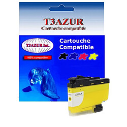 T3AZUR - Cartouche compatible Brother LC3239 (LC-3239Y) XL Jaune 