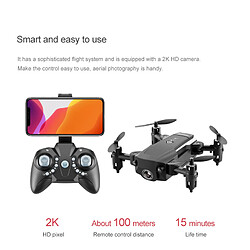 Universal RC mini drone pliant super long endurance avion 4K HD caméra une clé retour quadcopter cadeaux jouets pour enfants(Le noir) pas cher