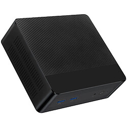 VANWIN Mini PC Alder Lake N100 (jusqu'à 3.4GHz) ,Mini Ordinateur de Bureau, 24 Go DDR4 / 512 Go M.2 SSD, 4K 60HZ HD Dual Display, WIFI6, RJ45 Gigabit Ethernet, BT4.2, VESA pour Bureau - Noir 