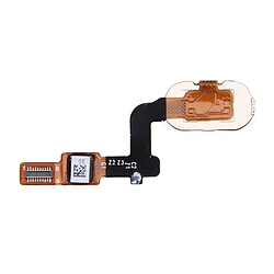 Wewoo Pièce détachée OPPO A59s Capteur or d'empreintes digitales Flex Cable