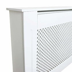 Avis Monstershop Cache Radiateur Ajustable en MDF Blanc de 140cm à 192cm de large