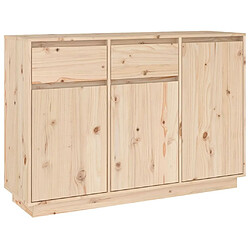 Maison Chic Buffet,Meuble de Rangement,commode pour salon,Cuisine 110x34x75 cm bois massif de pin -MN76241