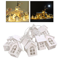 Guirlande Lumineuse Fairy Lights 6.6Ft 10 LED House Shape Lights USB pas cher