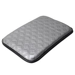 Wewoo Universel Confortable Automobile Accoudoir Tapis gris De Voiture Accoudoirs Couverture Véhicule Centre Console Bras Reste Siège Boîte Doux Coussin, Taille: 29.5 * 21 cm