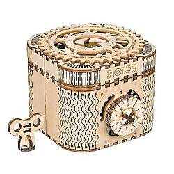 Universal Boîte au trésor puzzle en bois jeu assemblage jouets cadeaux enfant ado adulte puzzle | puzzle en bois 