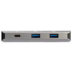 STARTECH Hub USB-C à 3 ports USB (2 x USB type A + 1 x USB type C) et 1 port GbE 