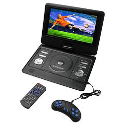 Avis Wewoo 10 pouces TFT LCD écran noir numérique multimédia DVD portable avec lecteur de carte et port USB, TV de PAL / NTSC / SECAM fonction de jeu, rotation de 180 degrés, SD / MS / MMC de