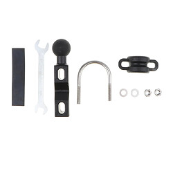 Kit Fixe Support de Tête Boulé 24mm Support Extérieur Guidon Bicyclette