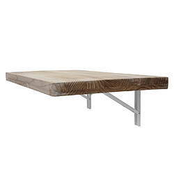 Acheter Mendler Table murale HWC-H48, table pliante murale en bois massif ~ 100x50cm couleur naturelle