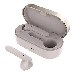 Mini TWS Écouteur Sans Fil Bluetooth 5.0 Mini écouteur Intra-auriculaire Blanc True Wireless Earbuds Microphones Réduction du bruit