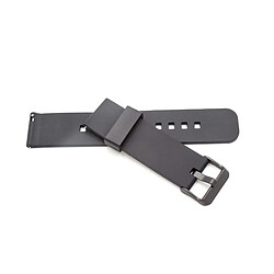 vhbw bracelet compatible avec Fossil Q Crewmaster, Nate, Wander montre connectée - 12.2cm + 8.4cm silicone noir 