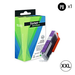 TONER SERVICES Compatible Canon CLI581XXL Cartouche Bleu Photo (1999C001) 