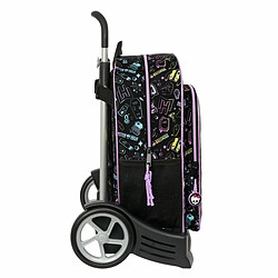 Avis Cartable à roulettes Monster High Noir 33 x 42 x 14 cm