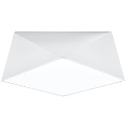 Sollux Plafonniers Plafonniers Flush Light Blanc E27 SL.0689 Plafonnier blanc 15x35x35cm