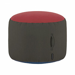 Remember Pouf en coton diam 55cm Stone