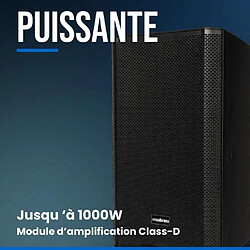 Avis Woodbrass DXPRO 12 Enceinte Active Amplifiée Sonorisation Puissante Bluetooth 12" - DJ Conférence Concert