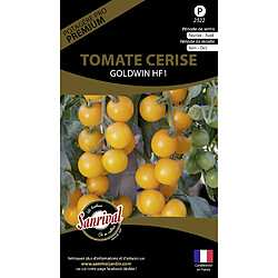 Sanrival Graines potagères premium tomate Cerise jaune Goldwin 