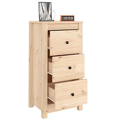 Acheter Maison Chic Buffet,Meuble de Rangement,commode pour salon,Cuisine 40x35x80 cm Bois massif de pin -MN35867