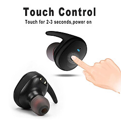 Acheter Universal Commencez par un casque Bluetooth 5.0, un casque sans fil, un casque stéréo, un microphone, un casque mains-libres, un téléphone portable, un casque Bluetooth, une boîte de recharge.